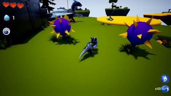 babyquick: Adventure of the Moon Dragon gameplay.