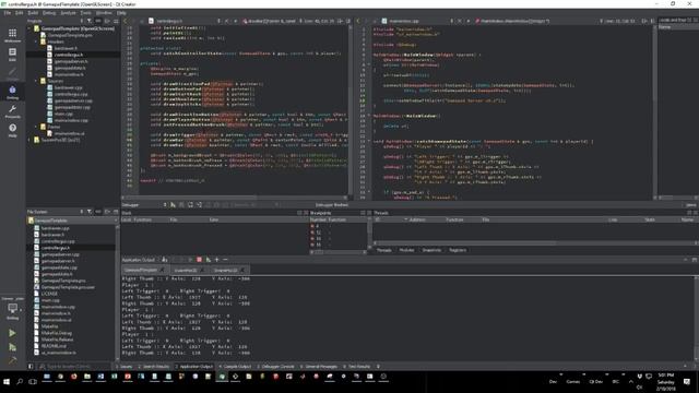 Gamepad GUI using Xinput and Qt смотреть онлайн