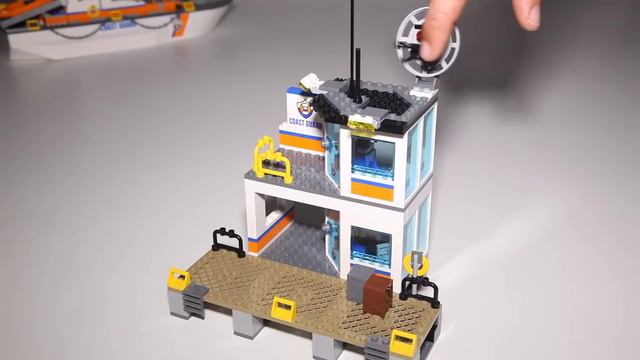 Lego City 60167 Coast Guard Head Quarters Speed Build смотреть онлайн