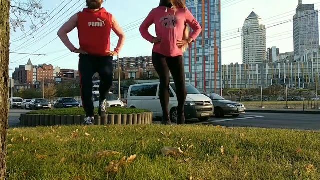 ПАРНАЯ ТРЕНИРОВКА или Как сжечь побольше жира этой осенью?? смотреть онлайн