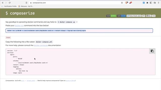 Chuyển đổi Docker run command sang docker-compose file / Kiên Lê TV смотреть онлайн