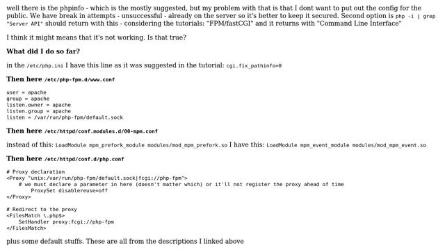 DevOps & SysAdmins: Centos 7 apache php-fpm seems to be not working смотреть онлайн