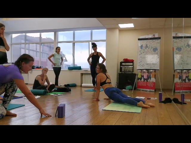 Фитнес йога. Алёна Нижник. Краснодар. ФПФКК