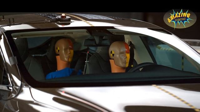 Tesla Crash Test Amazing VIdeos смотреть онлайн