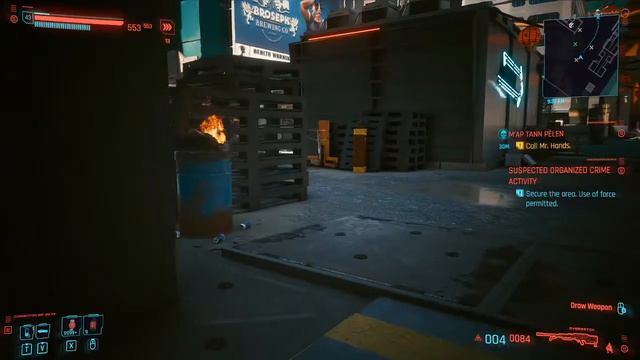 Cyberpunk 2077 Organized Crime Tygers By The Tail | Location Little China