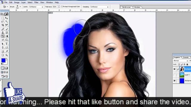 #12 Photoshop tutorial: Eraser tool, background eraser tool and magic eraser tool in Photoshop смотреть онлайн