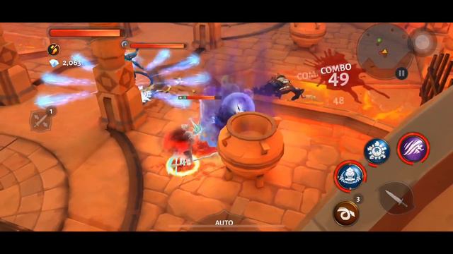 Dungeon Hunter 5 Weapon To kill SSS Minions In Ruby Temple смотреть онлайн