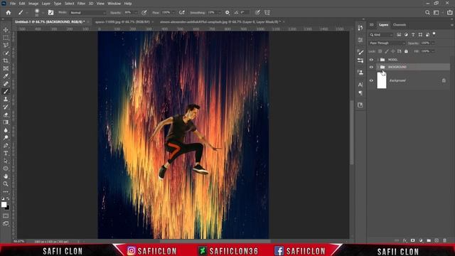 [ Photoshop Tutorial ] Modern Poster Design In Photoshop 2021 смотреть онлайн