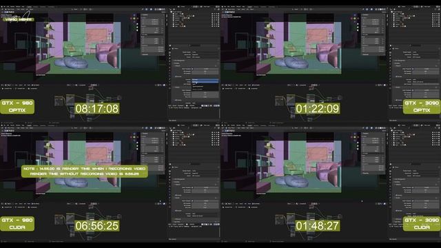 GTX 980 VS RTX 3090 - CUDA - OPTIX in 2023 смотреть онлайн
