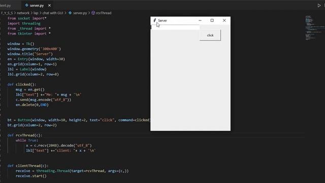chat with GUI смотреть онлайн