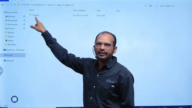 React JS environment Setup | Create First React App | Functional Component смотреть онлайн