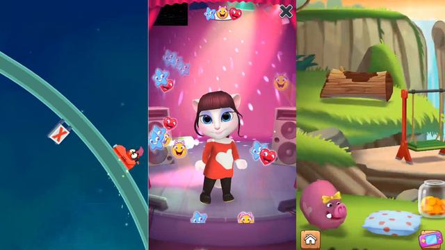 My Talking Tom Vs My Talking Angela Vs My Talking Hank Fun Gameplay