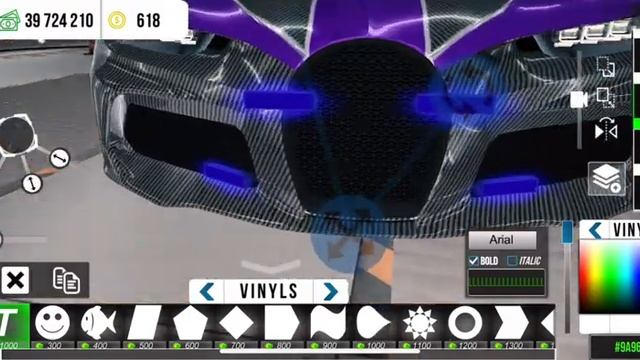 Винил на Bugatti Chiron в Car Parking Multiplayer / #carparkingmultiplayer