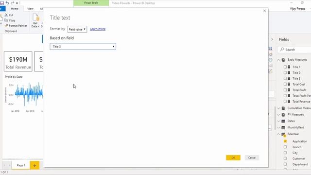 A Quick report in Power BI for YoY Comparison - Part6 смотреть онлайн