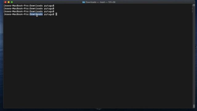 Mac OS Terminal - pwd смотреть онлайн