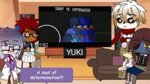 Undertale react to Bad Sans || Error Sans ||