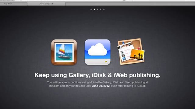 Перенос аккаунта из MobileMe в iCloud смотреть онлайн