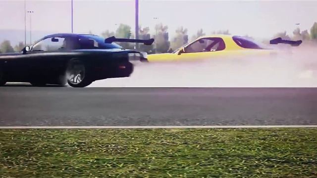 Assetto Corsa Mazada RX-7 Tuned Slowmotion смотреть онлайн