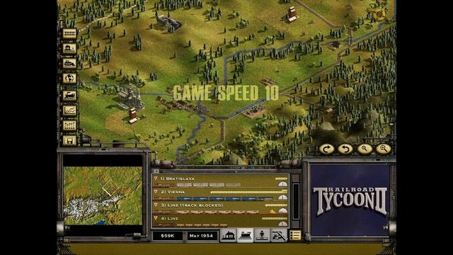 Railroad Tycoon II [HD] [ENGLISH] Walkthrough Mission #20 Edelweiss Express #1/1 смотреть онлайн