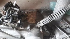 Восстановление Honda Tact AB07e. Ретротехника.