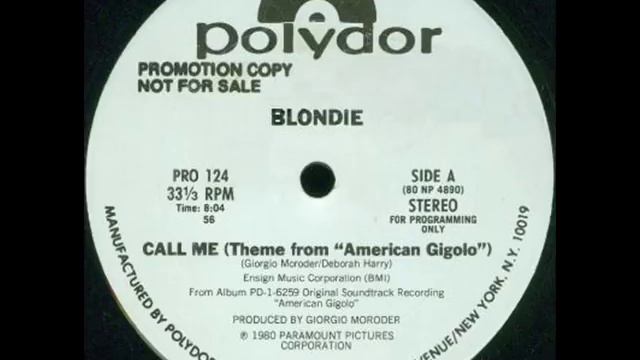 Blondie & Giorgio Moroder - Call Me смотреть онлайн