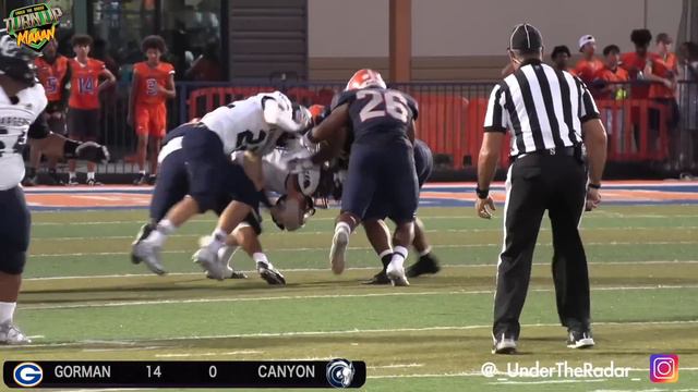 🔥🔥 Bishop Gorman (NV) the #6 in the Country vs #3 Team in Utah Corner Canyon | High School Football смотреть онлайн