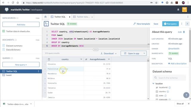 Twitter SQL 10: IN, NOT IN смотреть онлайн