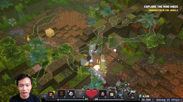 DLC BARU JUNGLE AWAKENS Let's Gooo!! 🌲⚔️ - Minecraft Dungeons Gameplay Indonesia смотреть онлайн