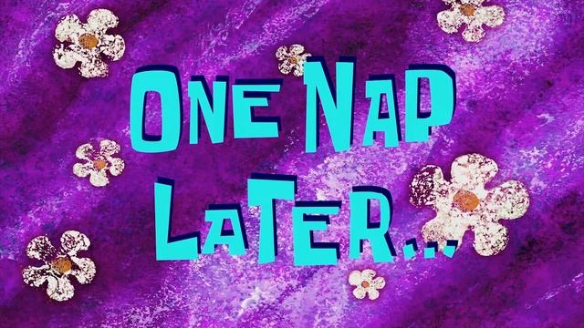 One nap later / Один сон спустя | SpongeBob Timecard | Вставка для видео | Insert for video смотреть онлайн