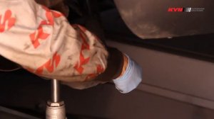 RENAULT Mégane lll - REAR - Задние амортизаторы KYB установка