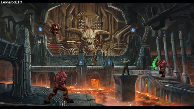Doom 2 - Map 30 - Icon of Sin - Nightmare difficulty! смотреть онлайн