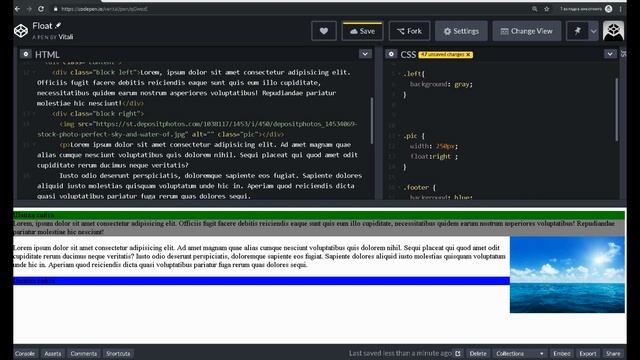 Позиционирование CSS. Float, clear, clearfix смотреть онлайн