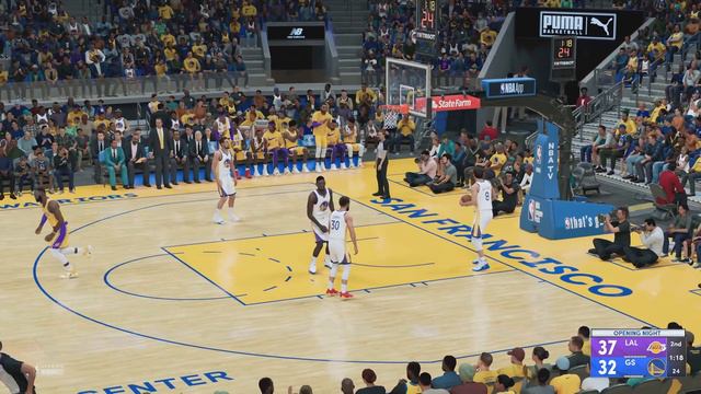 NBA 2K22 [PS5 UHD] Next Gen 4K Gameplay - LAKERS @ WARRIORS смотреть онлайн
