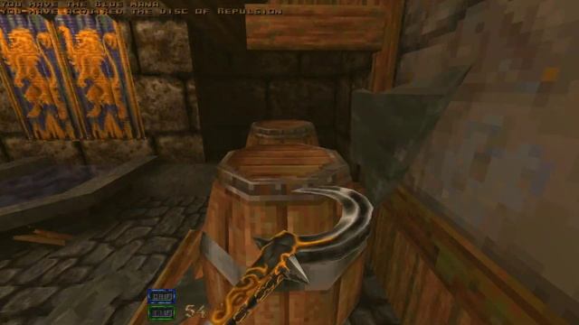 Hexen 2 (Necromancer, Lich King Difficulty) Walkthrough (Part 2: Barbican) смотреть онлайн
