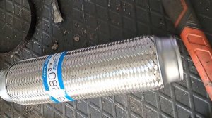 Замена гофры глушителя Форд Мондео 3, 2.0TDCi, 55*280 размер #фордмондео