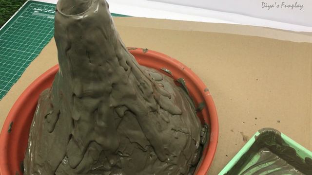 volcano working model - working model of volcano - volcano experiment video - paper volcano смотреть онлайн