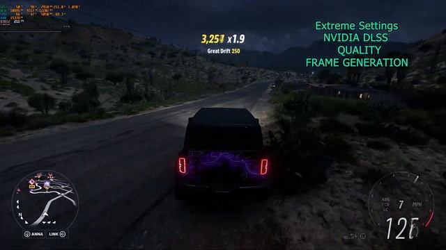 Forza Horizon 5 - 1440p - Extreme Settings - AMD 7800X3D and Nvidia 4080 - Antialiasing & Upscaling смотреть онлайн