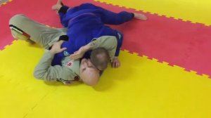 Основы бразильского джиу-джитсу. Удушающий прием иезекииль.