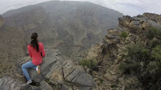 Горы Jebel Shams - Оман смотреть онлайн