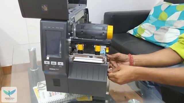 Zebra Zt411 600 Dpi industrial barcode printer смотреть онлайн