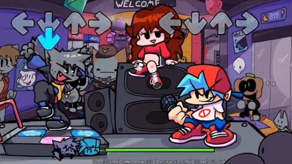 ПРОШЕЛ ПЕСНЮ КАПИ NYAM! FRIDAY NIGHT FUNKIN🎤 VS KAPI ARCADE SHOWDOWN MOD