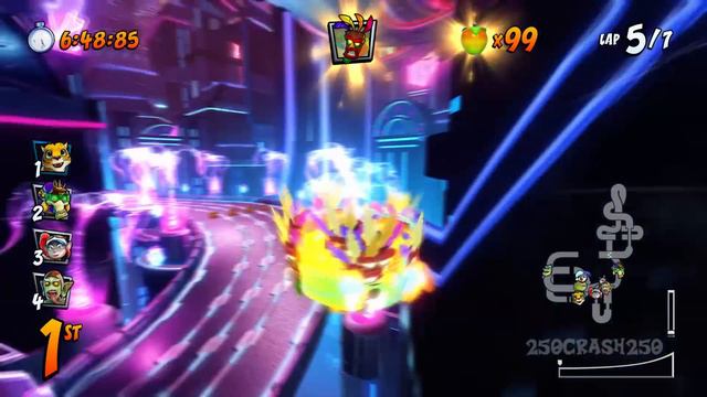 Crash Team Racing Nitro-Fueled - The mask bug | Infinite Mask смотреть онлайн