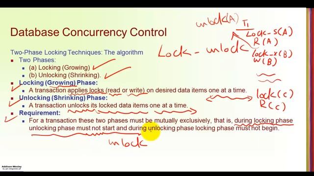 Concurrency Control - Part 1 - 04 - Two Phase Locking - Basic Version смотреть онлайн