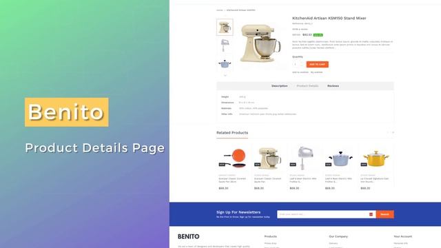 Benito - Mega Store Bootstrap Template | Mega Store HTML Template смотреть онлайн
