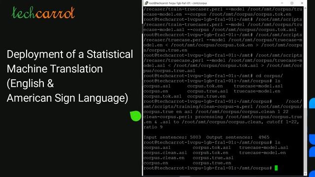 Deployment using Moses - Part 3 - Statistical Machine Translation Tutorial смотреть онлайн