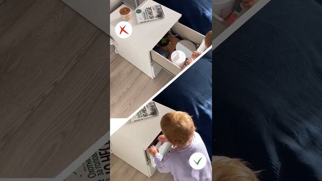 Блокиратор от детей/ Защитные накладки для дверей, мебели, шкафов, защитные замки/ 5 шт. в наборе смотреть онлайн