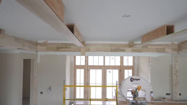 COFFERED CEILING - Part 2 - Blocking & Beams - Where the Magic Starts... смотреть онлайн