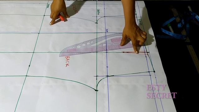 HOW TO DRAFT A PANT/ TROUSER PATTERN WITH CONTOURED WAIST BAND смотреть онлайн