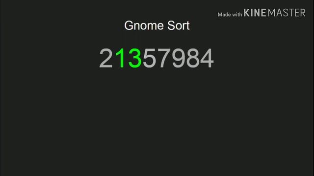 ALGORITMO DE ORDENAÇÃO GNOME SORT смотреть онлайн
