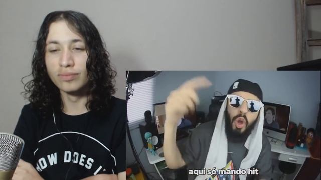 React 1753 Gato Galáctico VS. Mussoumano | BatalhadeYoutubers (Prod. Wzy) смотреть онлайн